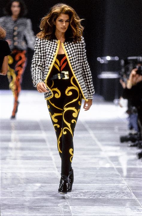 versace fall 1992|donatella versace most famous moments.